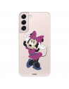 Případ pro Samsung Galaxy S22 Oficiální Disney Minnie Pink - Disney Classics