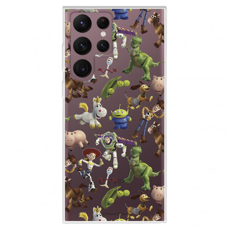 Případ pro Samsung Galaxy S22 Ultra Oficiální siluety panenek Disney Toy Story - Příběh hraček