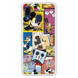 Carcasa Oficial Disney Mickey Comic para Samsung Galaxy A20e- La Casa de las Carcasas