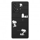 Funda para Samsung Galaxy A53 Oficial de Peanuts Snoopy rayas - Snoopy