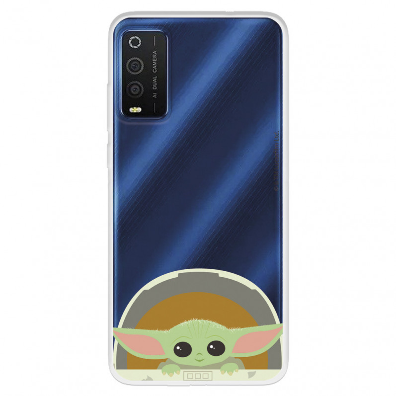 Funda para TCL 205 Oficial de Star Wars Baby Yoda Sonrisas - The Mandalorian