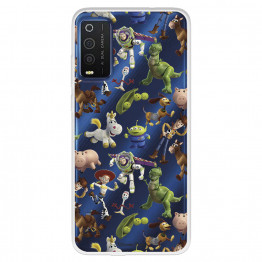 Funda para TCL 205 Oficial de Disney Muñecos Toy Story Siluetas - Toy Story