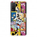 Funda para TCL 20R 5G Oficial de Disney Mickey Comic - Clásicos Disney