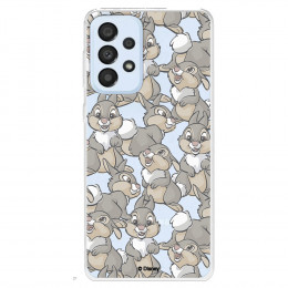 Funda para Samsung Galaxy A33 5G Oficial de Disney Tambor Patrones - Bambi