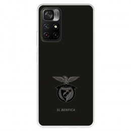 Funda para Xiaomi Poco M4 Pro 5G del Escudo Fondo Negro  - Licencia Oficial Benfica