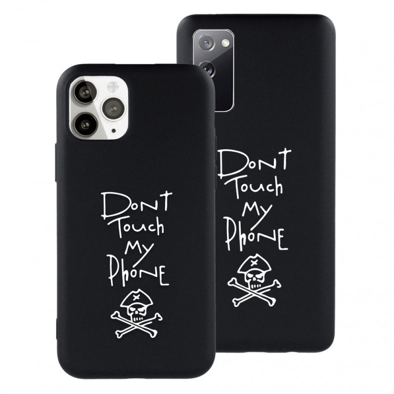 Ultra měkké pouzdro Don\'t Touch my Phone s potiskem Don\'t Touch my Phone Design