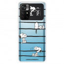 Xiaomi Pouzdro pro Poco M4 Pro 5G Official Peanuts Snoopy Stripes - Snoopy