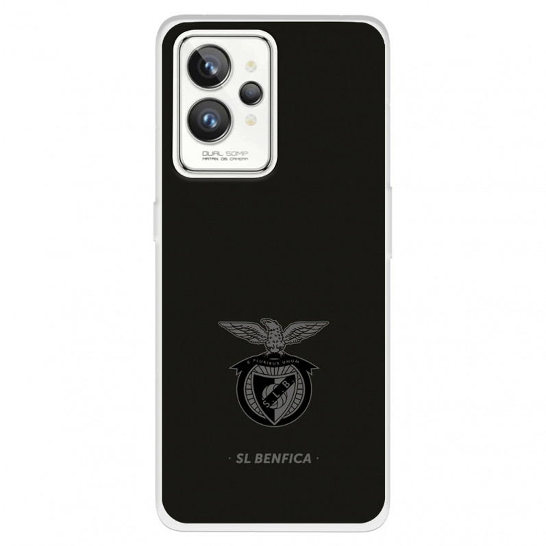 Funda para Realme GT 2 Pro del Escudo Fondo Negro  - Licencia Oficial Benfica