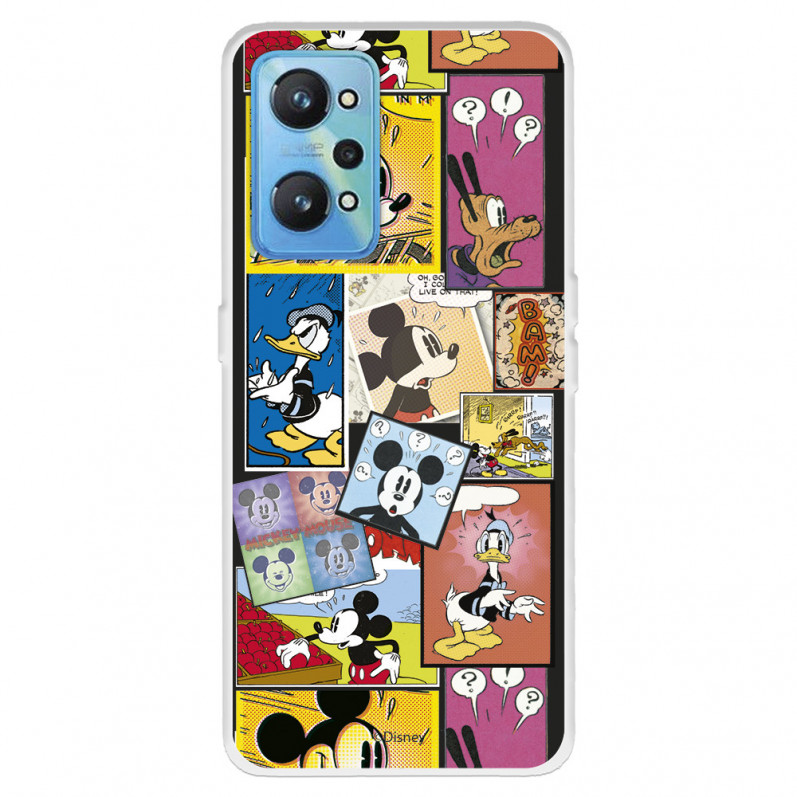 Funda para Realme GT 2 Oficial de Disney Mickey Comic - Clásicos Disney