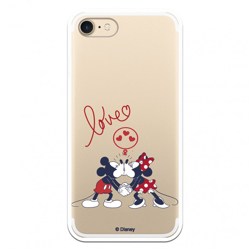 Kryt pro iPhone SE 2022 Oficiální Disney Mickey a Minnie Love - Disney Classics