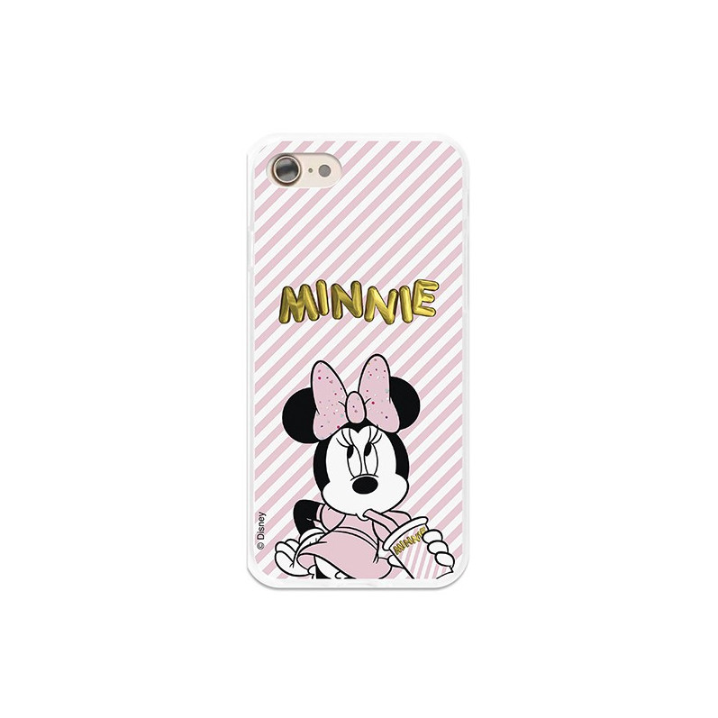 Případ pro iPhone SE 2022 Oficiální balónek Disney Minnie Cold - Disney Classics