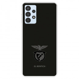 Funda para Samsung Galaxy A13 4G del Escudo Fondo Negro  - Licencia Oficial Benfica