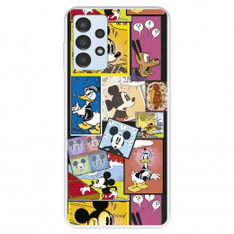 Funda para Samsung Galaxy A13 4G Oficial de Disney Mickey Comic - Clásicos Disney