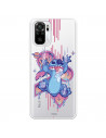 Xiaomi Pouzdro pro Redmi Note 10 Oficiální pouzdro Disney Stitch Graffiti - Lilo & Stitch