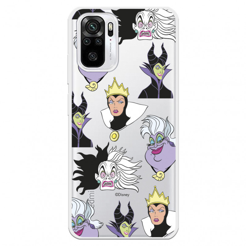 Xiaomi Pouzdro pro Redmi Note 10 Oficiální vzor Disney Villains - Disney Villains