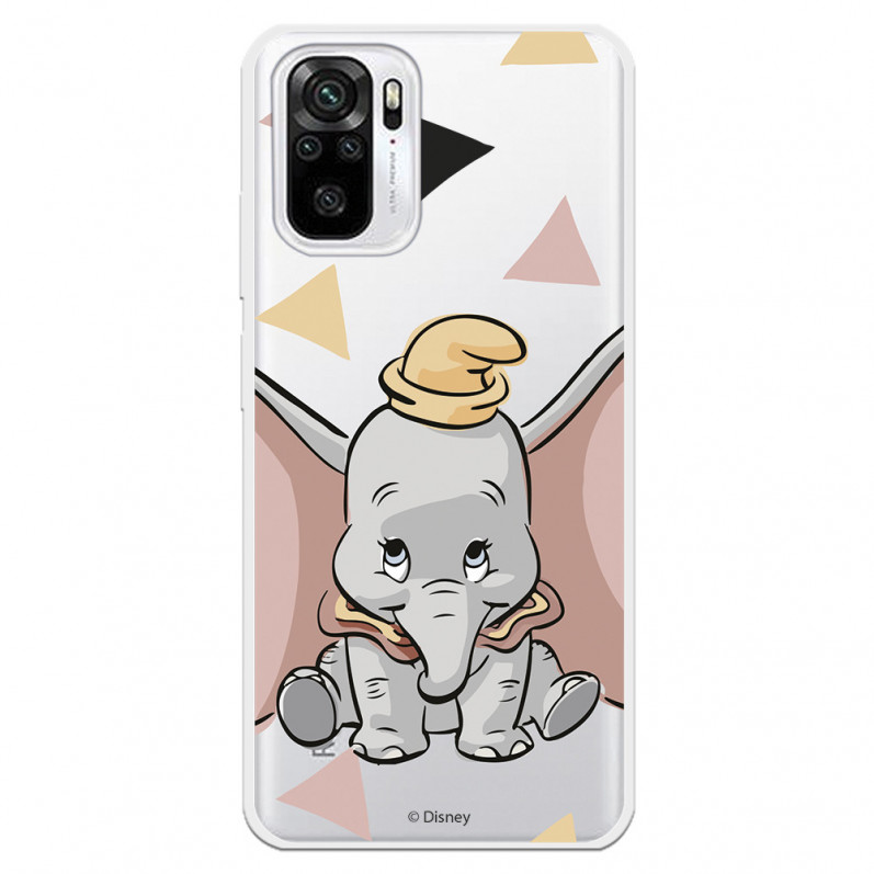 Xiaomi Pouzdro pro Redmi Note 10 Oficiální průhledné pouzdro Disney Dumbo Silhouette - Dumbo