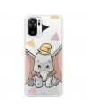 Xiaomi Pouzdro pro Redmi Note 10 Oficiální průhledné pouzdro Disney Dumbo Silhouette - Dumbo