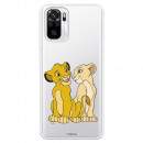 Xiaomi Pouzdro Disney Simba a Nala Silhouette pro Redmi Note 10 Oficiální silueta Disney Simba a Nala - Lví král