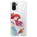 Xiaomi Disney Ariel a Sebastian Bubbles - Malá mořská víla - Oficiální pouzdro Disney Ariel a Sebastian Bubbles pro Redmi Note 1