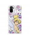 Xiaomi Pouzdro pro Redmi Note 10 Official Disney Tinkerbell Flowers - Peter Pan