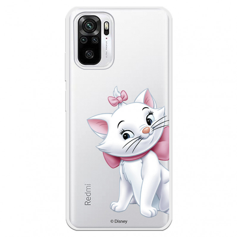 Xiaomi Pouzdro pro Redmi Note 10 Oficiální silueta Disney Marie - Aristocats