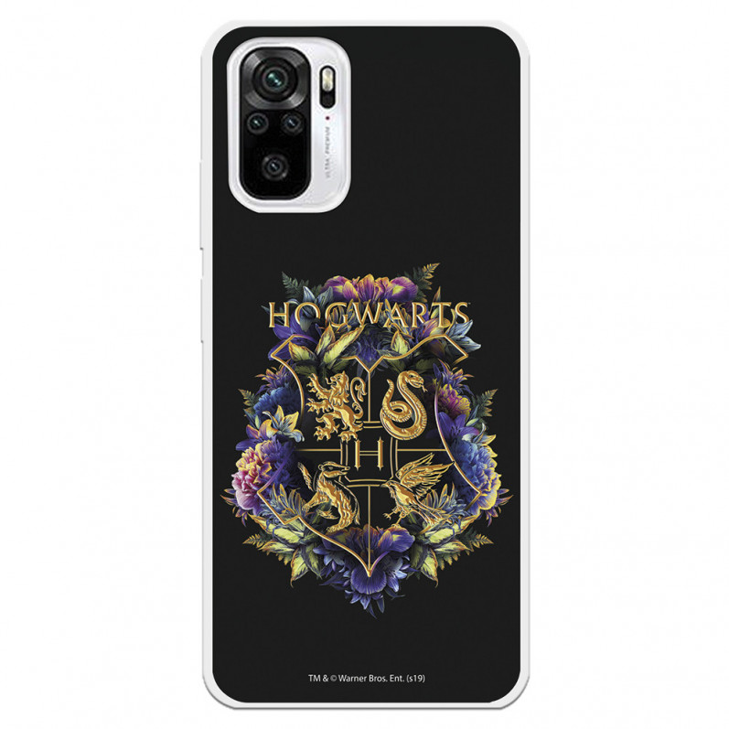 Xiaomi Pouzdro pro Redmi Note 10 Official Harry Potter Hogwarts Floral - Harry Potter