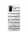 Xiaomi Pouzdro pro Redmi Note 10 Official Peanuts Snoopy Stripes - Snoopy