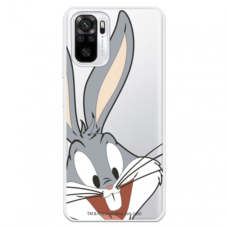 Xiaomi Pouzdro pro Redmi Note 10 Official Warner Bros Bugs Bunny Silhouette Transparent - Looney Tunes