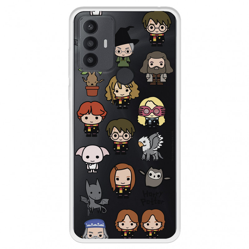 Funda para TCL 30 SE Oficial de Harry Potter Personajes Iconos - Harry Potter