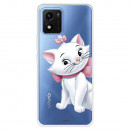 Funda para Vivo Y01 Oficial de Disney Marie Silueta - Los Aristogatos