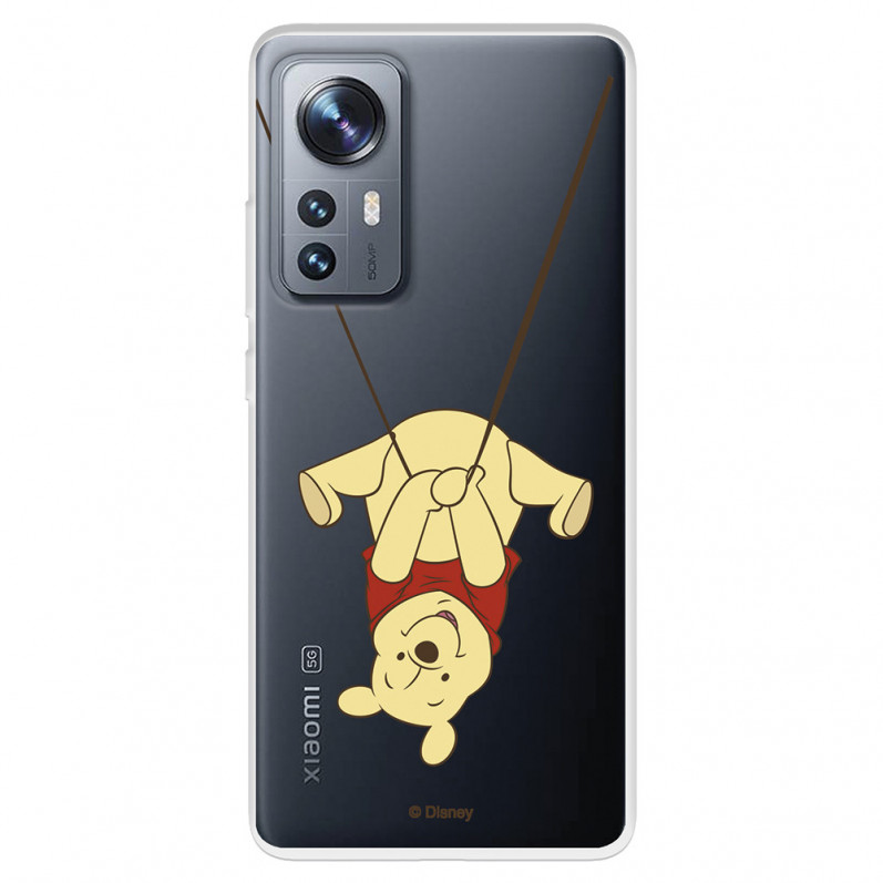 Funda para Xiaomi 12 Pro Oficial de Disney Winnie  Columpio - Winnie The Pooh