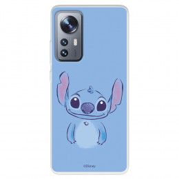 Funda para Xiaomi 12 Pro Oficial de Disney Stitch Azul - Lilo & Stitch