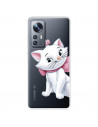 Funda para Xiaomi 12 Pro Oficial de Disney Marie Silueta - Los Aristogatos