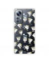 Funda para Xiaomi 12 Pro Oficial de Disney Chip Potts Siluetas - La Bella y la Bestia