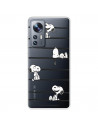 Funda para Xiaomi 12 Pro Oficial de Peanuts Snoopy rayas - Snoopy