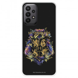 Funda para Samsung Galaxy A23 5G Oficial de Harry Potter Hogwarts Floral - Harry Potter