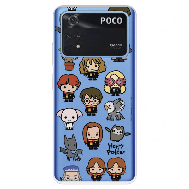 Funda para Xiaomi Poco M4 Pro 4G Oficial de Harry Potter Personajes Iconos - Harry Potter