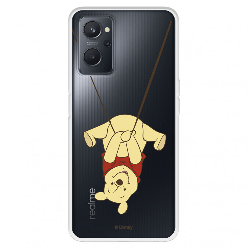 Funda para OPPO A76 Oficial de Disney Winnie  Columpio - Winnie The Pooh