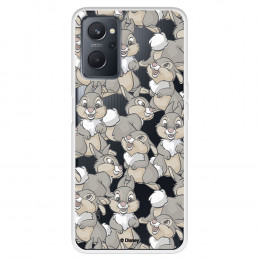 Funda para Realme 9i Oficial de Disney Tambor Patrones - Bambi