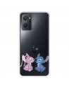 Funda para Realme 9i Oficial de Disney Angel & Stitch Beso - Lilo & Stitch