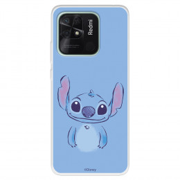 Funda para Xiaomi Redmi 10C Oficial de Disney Stitch Azul - Lilo & Stitch