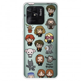 Funda para Xiaomi Redmi 10C Oficial de Harry Potter Personajes Iconos - Harry Potter