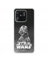 Funda para Xiaomi Redmi 10C Oficial de Star Wars Darth Vader Fondo negro - Star Wars