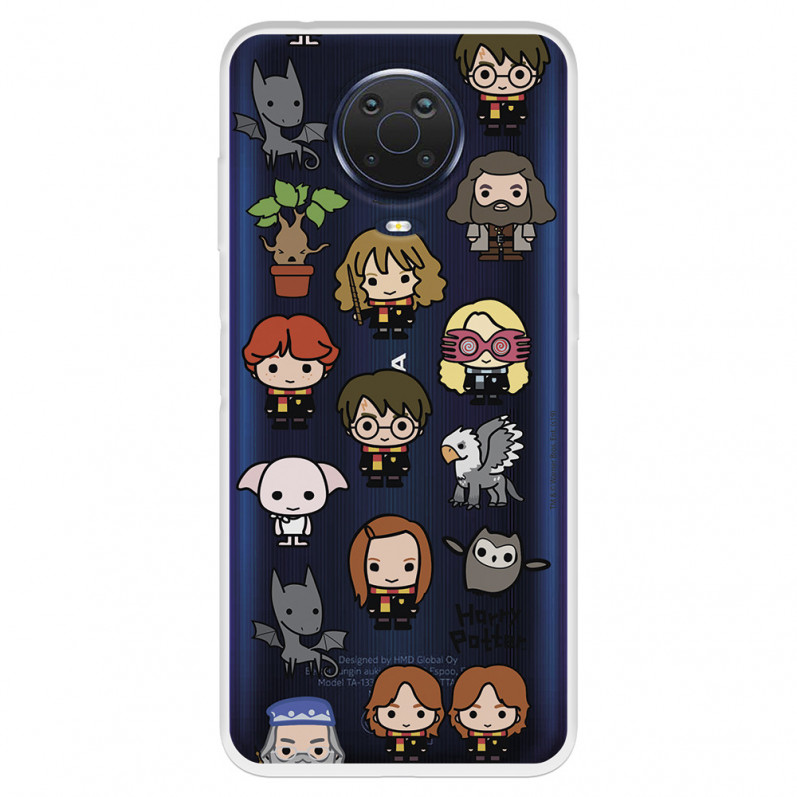 Funda para Nokia G10 Oficial de Harry Potter Personajes Iconos - Harry Potter