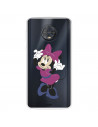 Funda para Motorola Moto G6 Oficial de Disney Minnie Rosa - Clásicos Disney