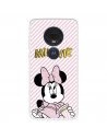 Funda para Motorola Moto G7 Oficial de Disney Minnie Cold Balloon - Clásicos Disney