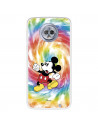 Funda para Motorola Moto G6 Plus Oficial de Disney Mickey Mickey Tye Die - Clásicos Disney