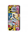 Funda para Motorola Moto G6 Plus Oficial de Disney Mickey Comic - Clásicos Disney