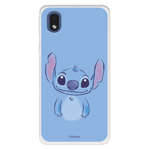 Funda para Samsung Galaxy A3 Oficial de Disney Stitch Azul - Lilo & Stitch