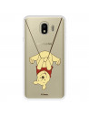 Funda para Samsung Galaxy J4 2018 Oficial de Disney Winnie  Columpio - Winnie The Pooh